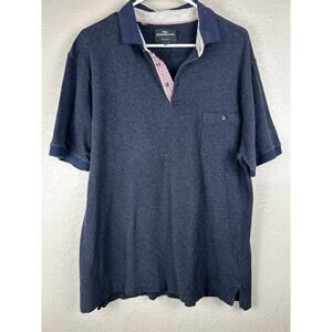Rodd & Gunn Sports Fit Polo Shirt Blue Short Sleeve Chest Pocket 100% Cotton 2XL